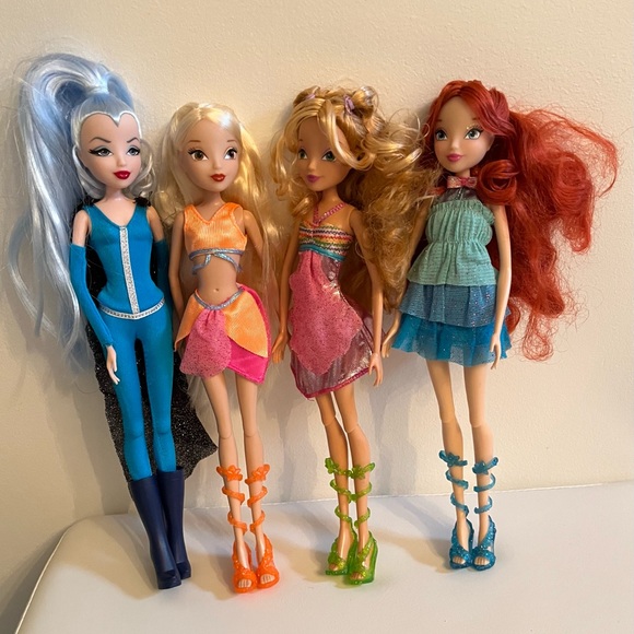 Winx Club Other - Winx Club Jakks Pacific 2012-2013 Collection Dolls Set